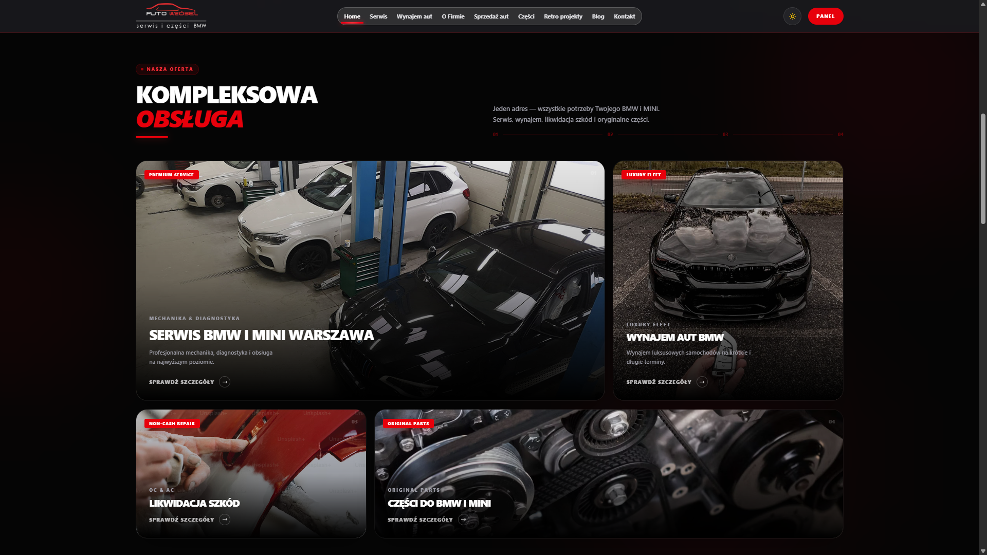 AUTOWROBEL — serwis i wynajem BMW